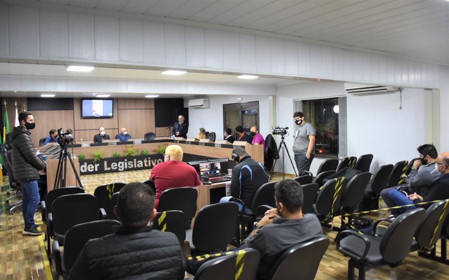 Câmara Municipal promove Sessão Ordinária 021/2021